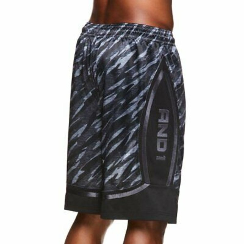 * New Mens Basketball Shorts by And1.**Elastic Waist Size 2XL.